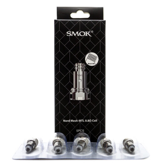 Resistencias Smok Nord 0.6/0.8/1.4 ohm (5)