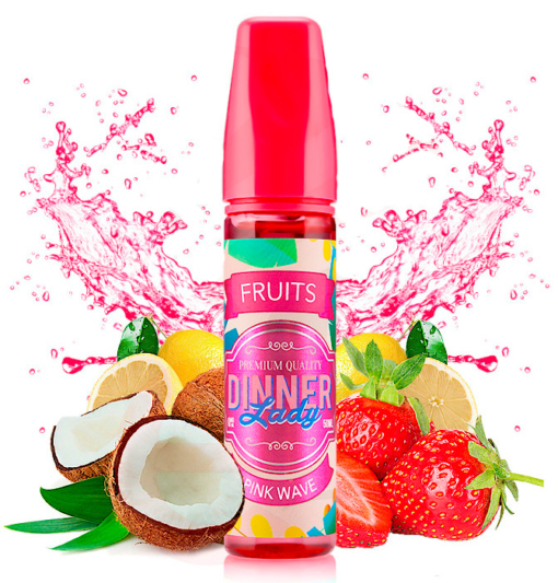 Pink Wave - Frutilla Limón Coco