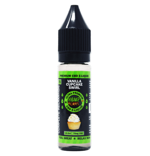 liquido CBD cupcake vainilla