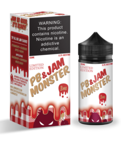 Monster Jam Frutilla y Mantequilla Mani 100ml - Imagen 2