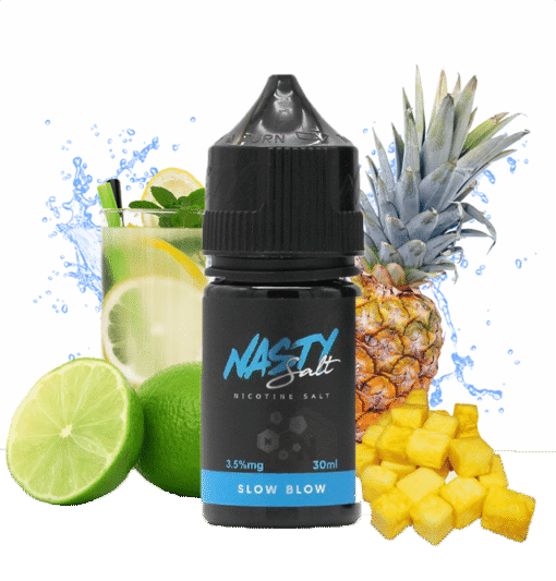 Nasty Juice Salt Slow Blow Piña Lima 30ml nasty salt slow blow piña lima