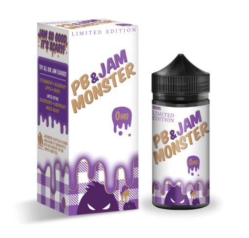 monster jam Uva con Mantequilla Mani