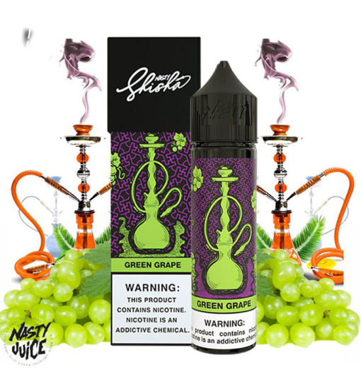 nasty juice shisha series uvas verdes