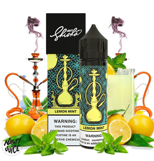 nasty juice shisha seies limon menta