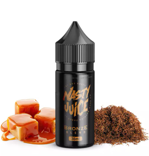 sal de nicotina bronce tabaco caramelo